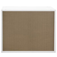 Pensile da Cucina Ribaltabile Muro Armadio Sospeso Legno Parete Boiserie Bianco