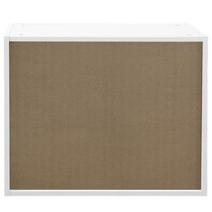 Pensile da Cucina Ribaltabile Muro Armadio Sospeso Legno Parete Boiserie Bianco