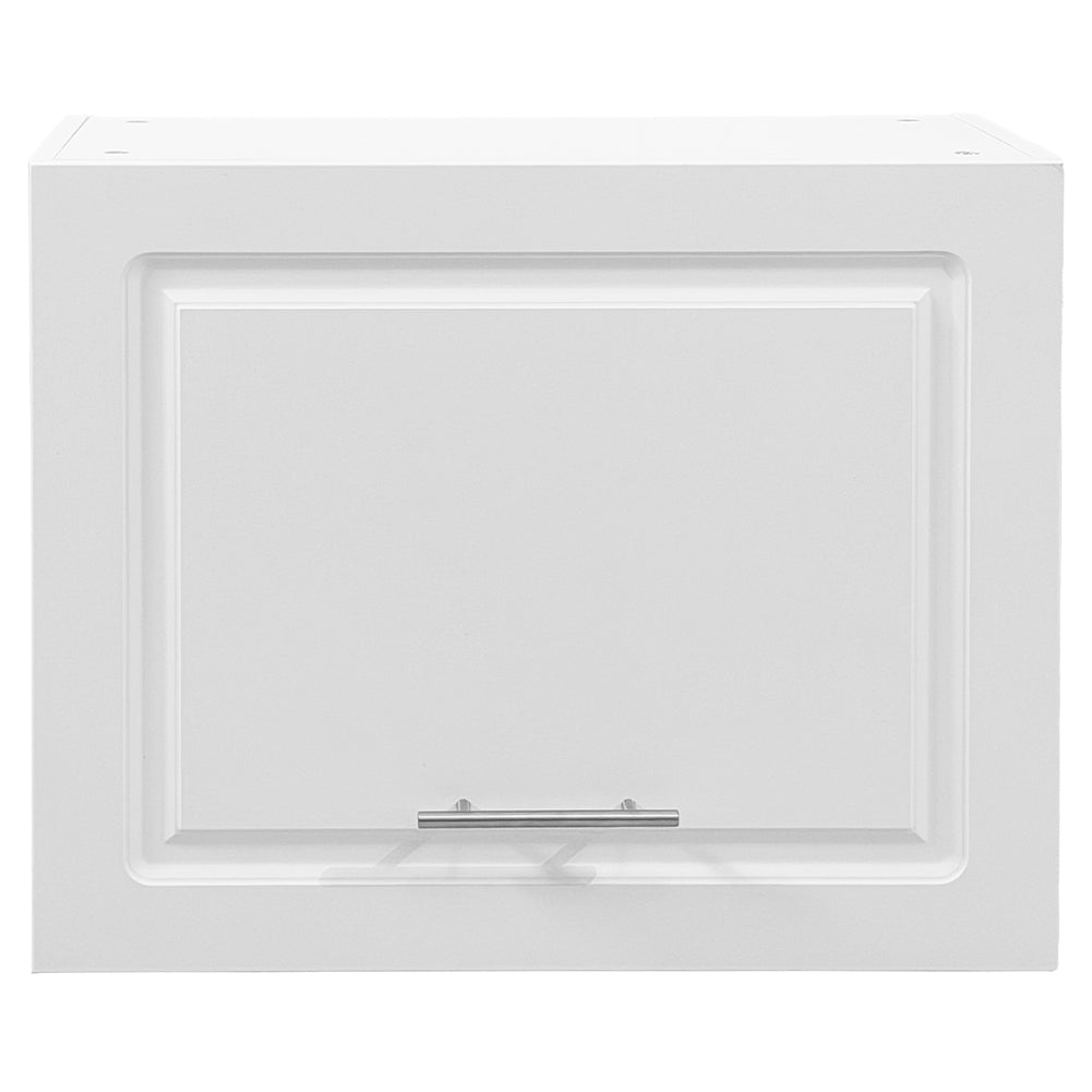 Pensile da Cucina Ribaltabile Muro Armadio Sospeso Legno Parete Boiserie Bianco