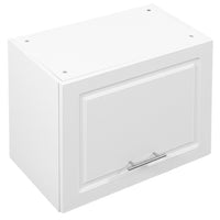 Pensile da Cucina Ribaltabile Muro Armadio Sospeso Legno Parete Boiserie Bianco