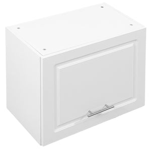 Pensile da Cucina Ribaltabile Muro Armadio Sospeso Legno Parete Boiserie Bianco