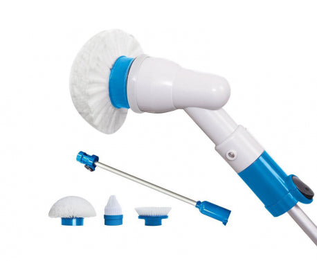 SPAZZOLA ELETTRICA ROTANTE DA BAGNO CON 3 SPAZZOLE CORDLESS E RICARICABILE