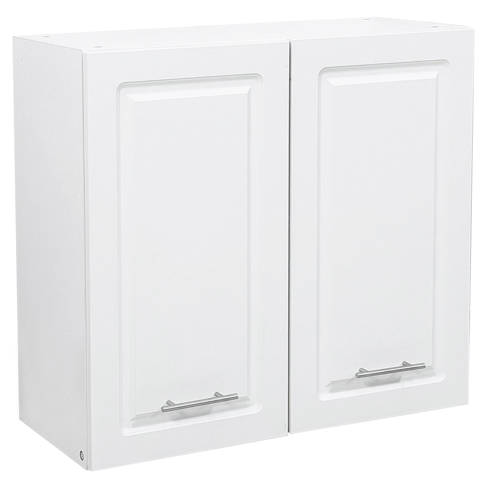 Pensile da Cucina Scolapiatti Sistema Raccogli Gocce Mobile Boiserie Bianco