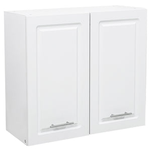 Pensile da Cucina Scolapiatti Sistema Raccogli Gocce Mobile Boiserie Bianco