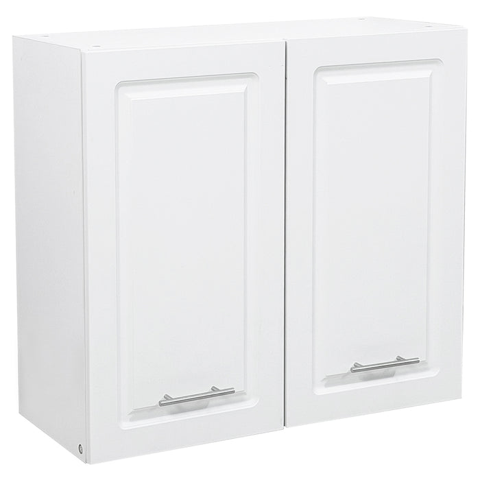 Pensile da Cucina Scolapiatti Sistema Raccogli Gocce Mobile Boiserie Bianco