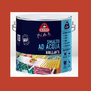 Smalto Brill. Acqua Rosso Ciliegia 0,125Lt - Boero