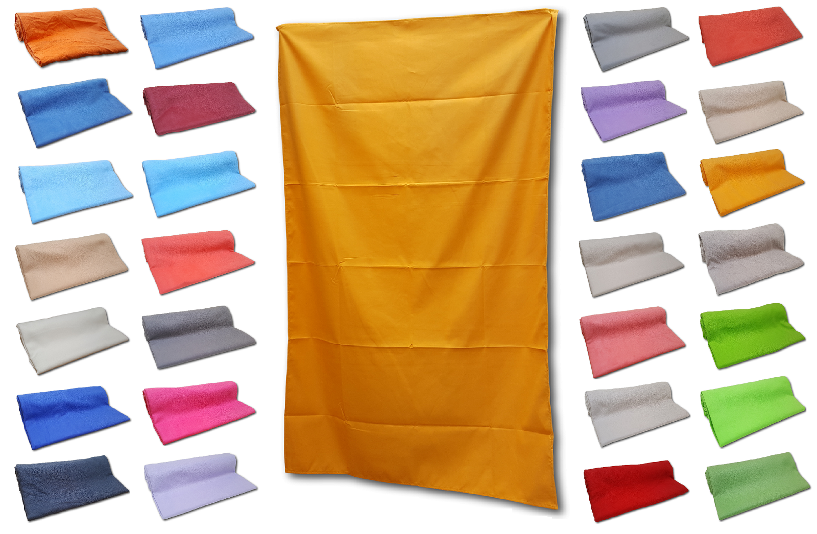 ASCIUGAMANO IN MICROFIBRA 2 PZ. PER VISO MARE CASA VARI COLORI TINTA UNITA