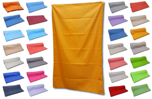 ASCIUGAMANO IN MICROFIBRA 2 PZ. PER VISO MARE CASA VARI COLORI TINTA UNITA