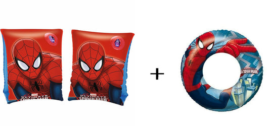 Braccioli + Ciambella Salvagente Spider-man Marvel Spiderman