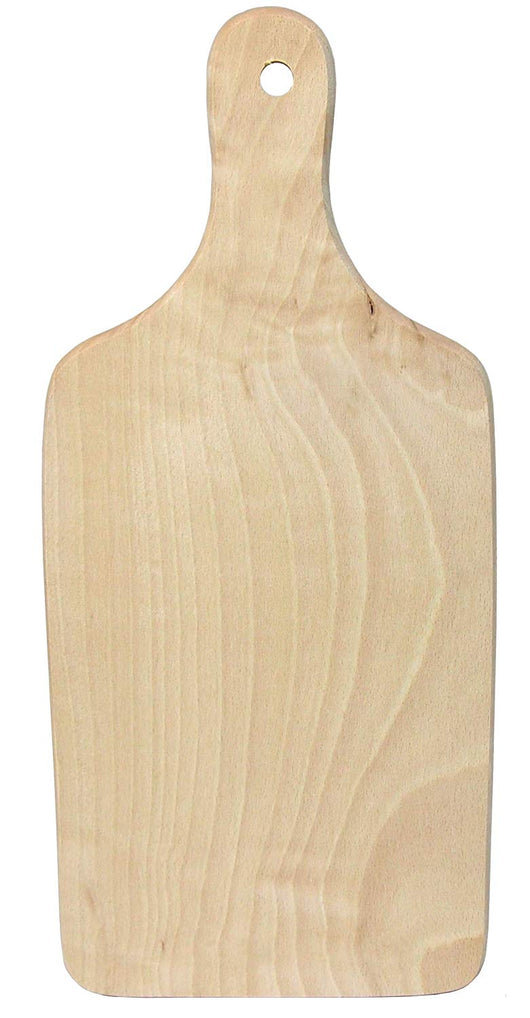 TAGLIERE DA PORTATA IN LEGNO NATURALE 30X12 CON IMPUGNATURA
