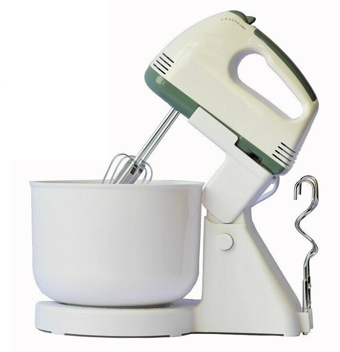FRUSTA ELETTRICA SBATTITORE CON CIOTOLA 180W 7 VELOCITA' MIXER CUCINA CASA