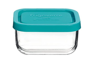 Bormioli Frigoverre Contenitore Rettangolare con Coperchio 9,5 X 7,3 cm