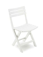 Pro-Progarden Birky Sedia da Giardino in Resina Bianco - Verde Colore: Verde