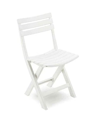 Pro-Progarden Birky Sedia da Giardino in Resina Bianco - Verde Colore: Verde