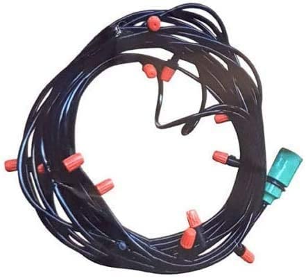 Kit NEBULIZZATORE ad Acqua NEBULIZZAZIONE Gazebo OMBRELLONE Giardino Pergola RINFRESCA 10m