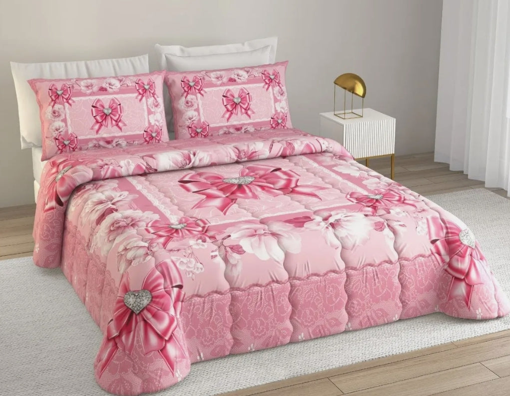 IRGE - Trapunta matrimoniale Gloria Digitale Piazzata 260 x 270