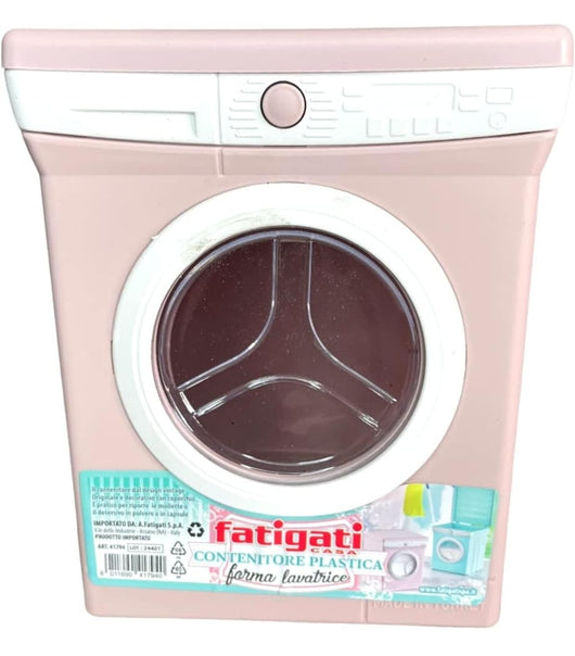 Contenitore Forma Lavatrice per Detersivo in Polvere e Caps - Utilizzabile in tanti Modi, Idea Regalo per Amanti dell'ordine (3,5 LT)