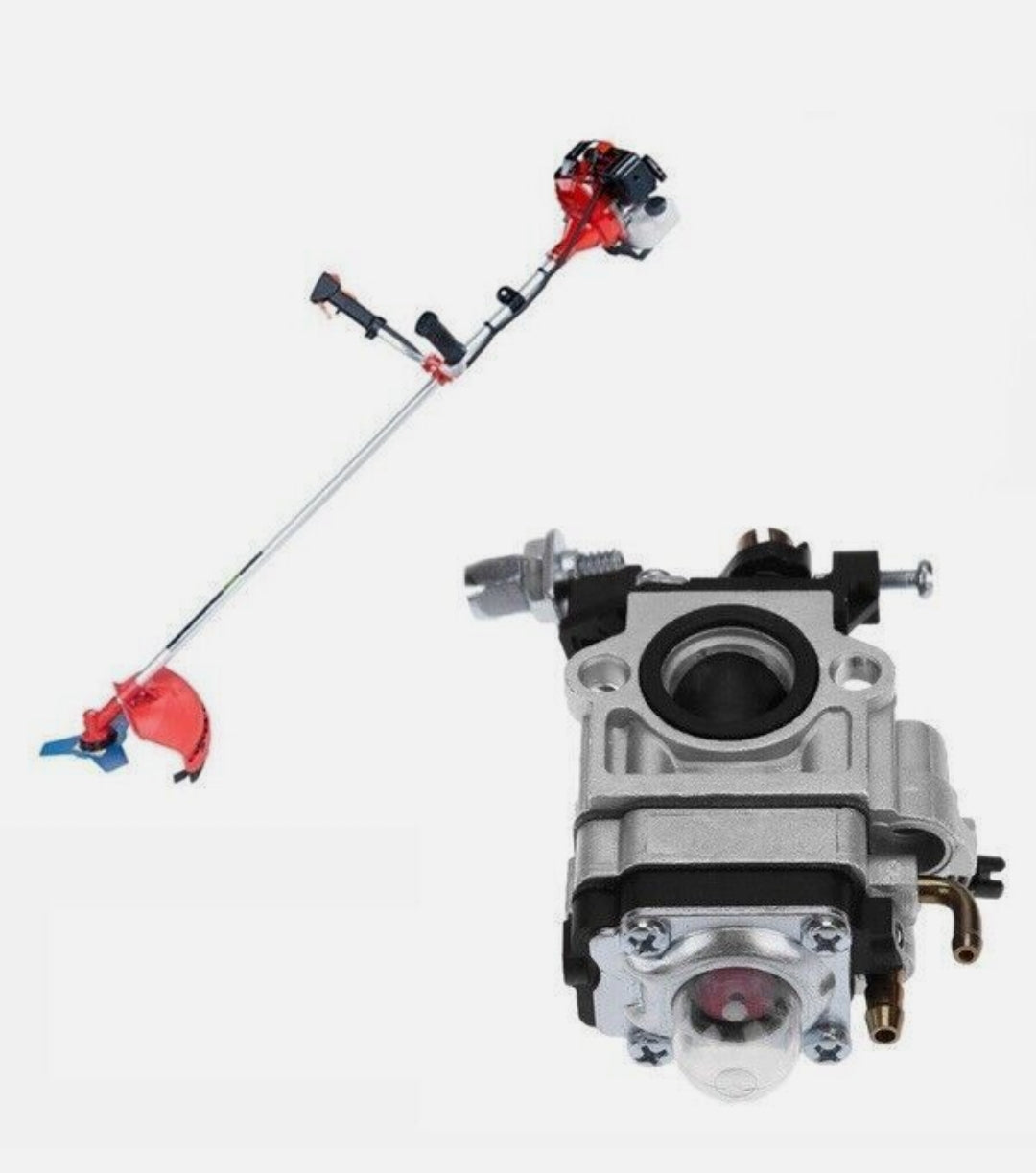 Carburatore per decespugliatore 43cc 49cc 52cc 2 tempi foro 15mm Mod.CG430