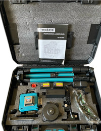 LIVELLA LASER 16 LINEE NEW 4D TELECOMANDO BLUETOOTH APP TM-4D88S CON VALIGETTA