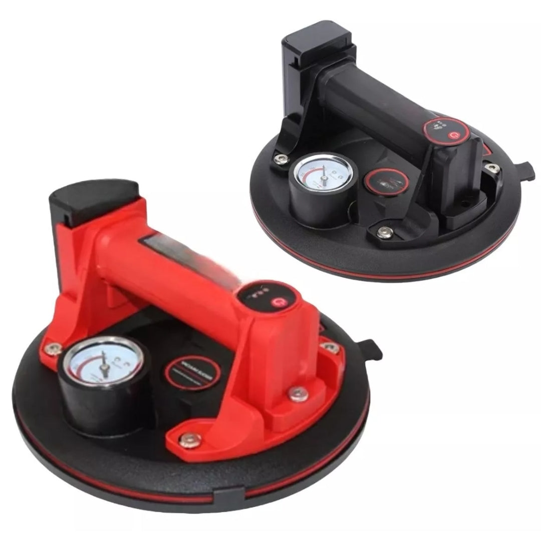 VENTOSA A BATTERIA PER SOLLEVAMENTO PIASTRELLE VETRO MARMO VENTOSA 8'' MAX 200KG