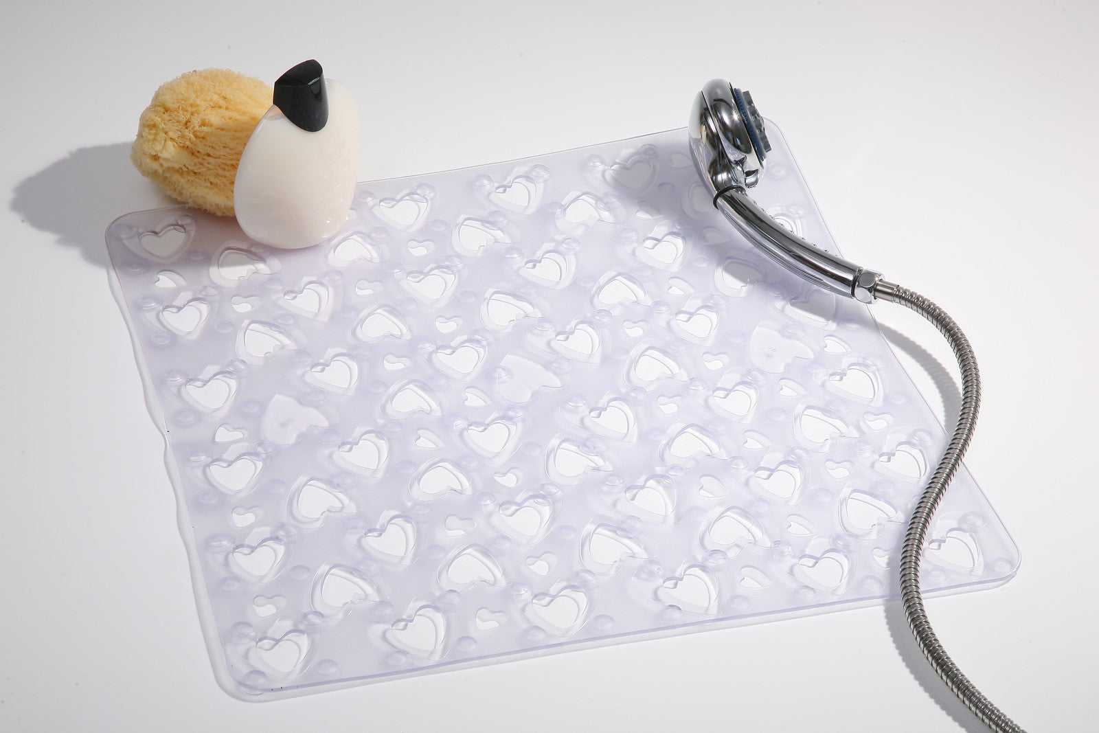 gedy co5555 tappeto doccia vinile cuore 55x55 trasparente cod:ferx.17789