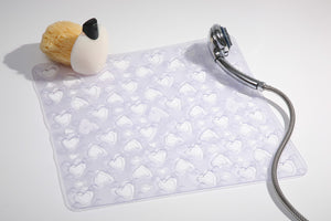 gedy co5555 tappeto doccia vinile cuore 55x55 trasparente cod:ferx.17789