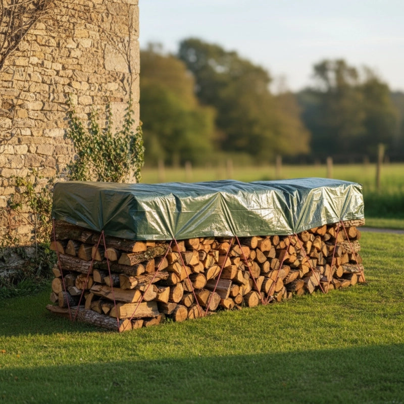 Telo protettivo TITANIUMÂ® verde 4x6m