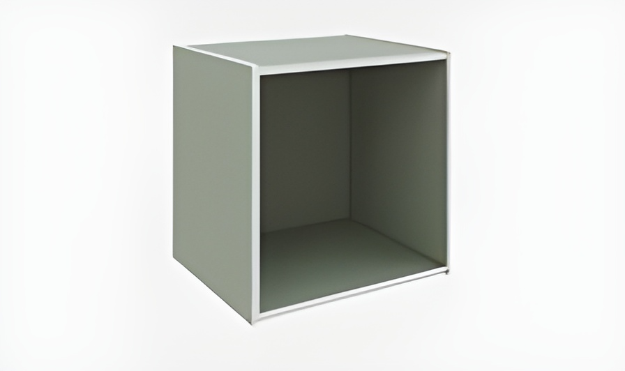 CUBO 35X29X35 CM VERDE