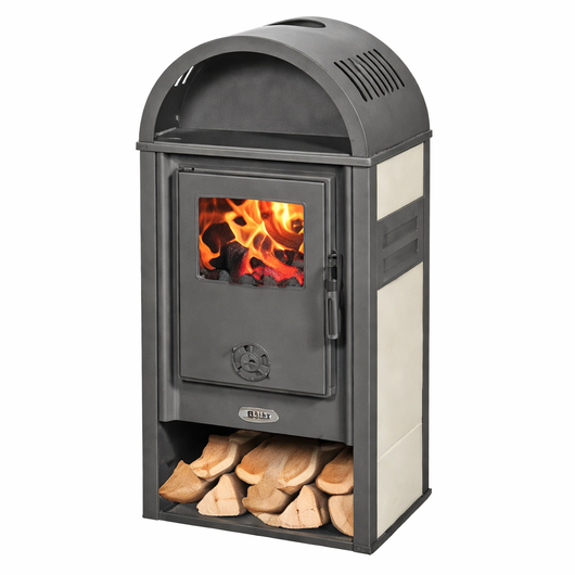 STUFA A LEGNA 8 kW VIENNA BEIGE – CALORE ELEGANTE E PRESTAZIONI ELEVATE