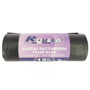 SACCHETTO PATTUMIERA NERO 90X120 CM 15PZ