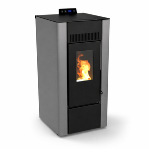 STUFA A PELLET EFESTO 6 BIANCO/BORDEAUX/ANTRACITE POTENZA ED EFFICIENZA COLORE: ANTRACITE