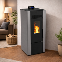 STUFA A PELLET EFESTO 6 BIANCO/BORDEAUX/ANTRACITE POTENZA ED EFFICIENZA COLORE: ANTRACITE