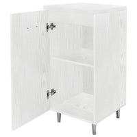Mobile Cucina Componibile Base 1 Anta Bianco Frass. Classico 40x50 H 85 cm
