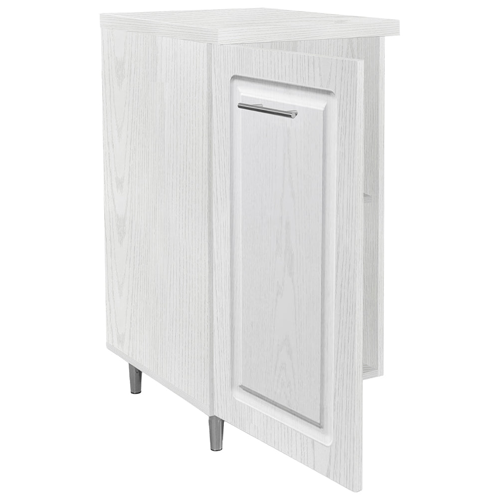 Mobile Cucina Componibile Base 1 Anta Bianco Frass. Classico 40x50 H 85 cm