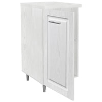 Mobile Cucina Componibile Base 1 Anta Bianco Frass. Classico 40x50 H 85 cm