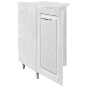 Mobile Cucina Componibile Base 1 Anta Bianco Frass. Classico 40x50 H 85 cm