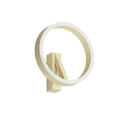 Lampada a parete Criseide A New Beige - Applique LED 30W biemissione 1400lm 3000K dimmerabile push in alluminio e silicone - Gea Luce