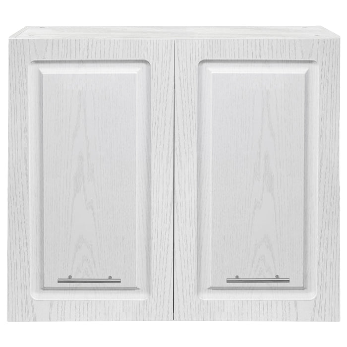 Pensile da Cucina Scolapiatti Sistema Raccogli Gocce Mobile Bianco Frass. Classico 80cm