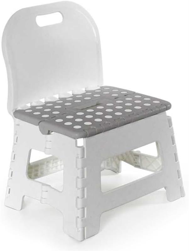 SGABELLO OLIVER CON SCHIENALE 29 X 22 X 22 CM ASSORTITO