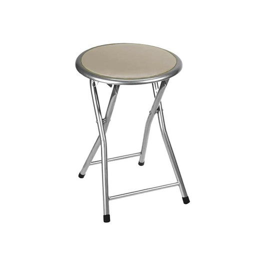 SET 4 SGABELLI PIEGHEVOLI VENEZIA CON SEDUTA IMBOTTITA E STRUTTURA IN METALLO COLORE ASSORTITO