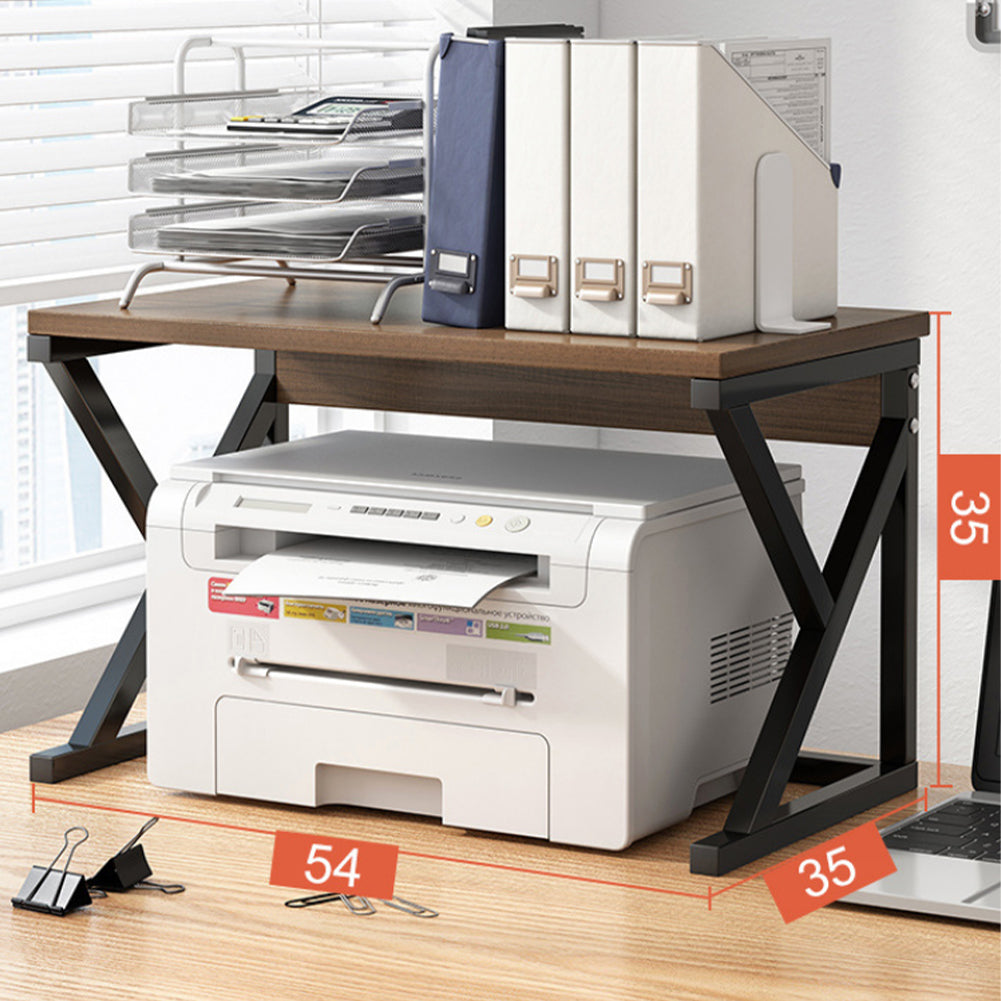 Scaffale Ufficio Porta Stampante Porta oggetti Multiuso 54x35 H 35 cm Multiuso