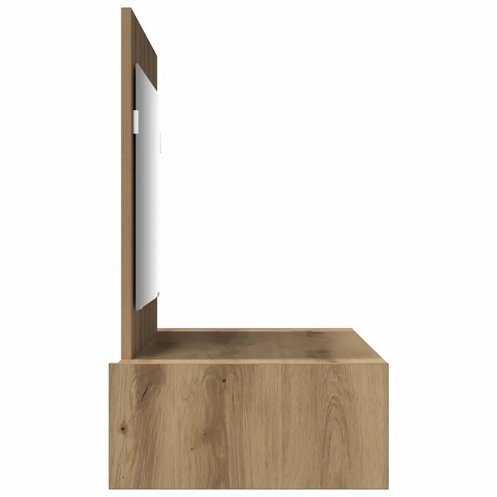 Tavolo da Trucco Marrone 100 x 40 x 70 cm Legno multistrato 865216