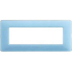 Placca Bticino Matix 6 moduli turchese AM4806CAR
