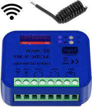 Ricevitore per porte 9-30 V multifrequenza 433-900 MHz modulo di realismo per cancelli di garage RX Mutil per 45 comandi a distanza 24 GHz wifi