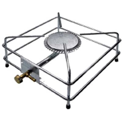 FORNELLONE FILO BRUCIATORE ACCIAIO  KW 4,5 CM 30X30