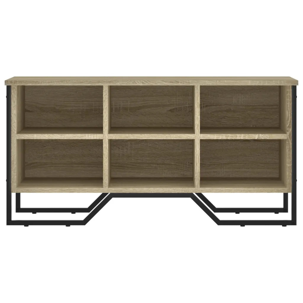 Scarpiera Rovere Sonoma 90x38x45,5 cm in Truciolato