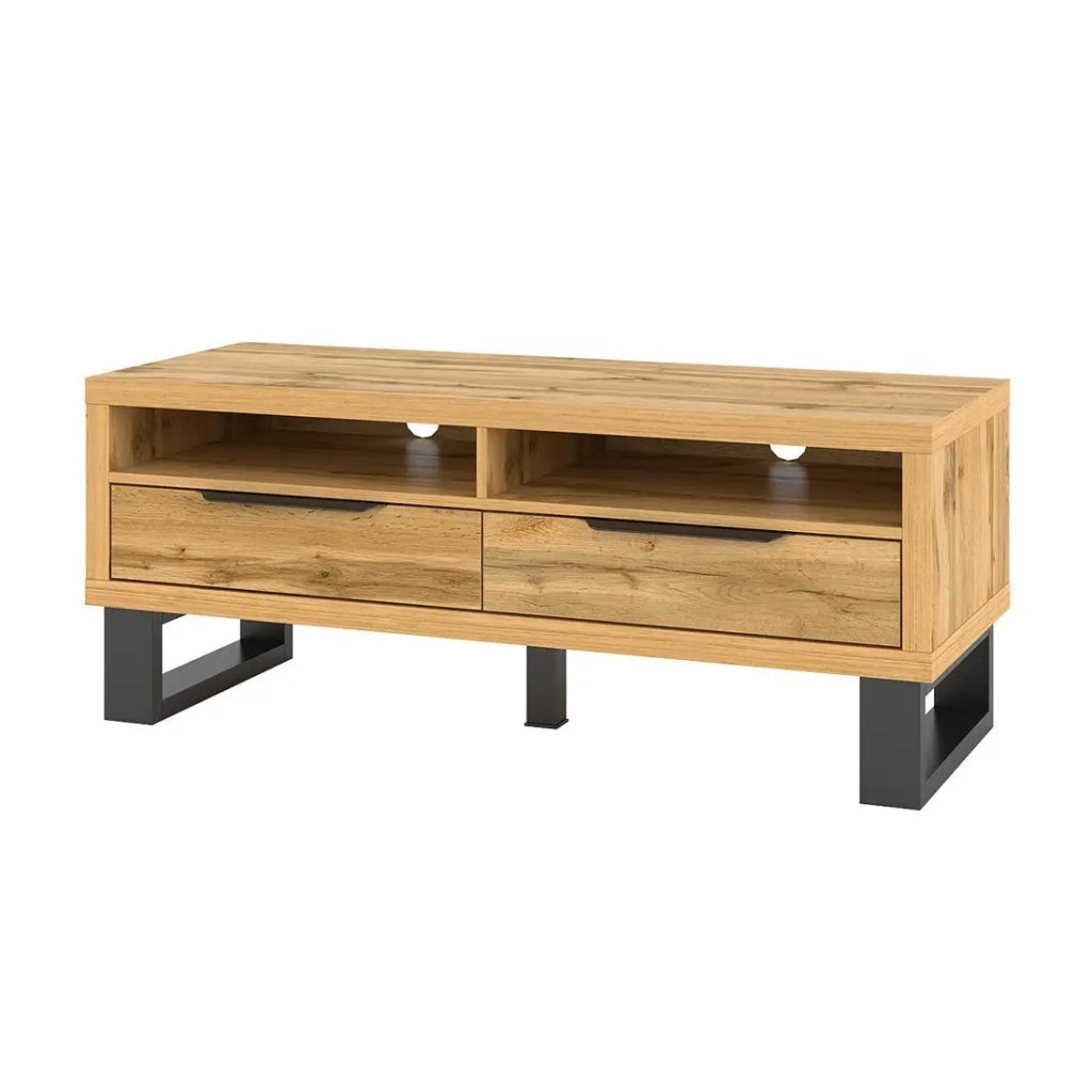 Mobile TV 120cm collezione MILO. Colore quercia. Stile design.