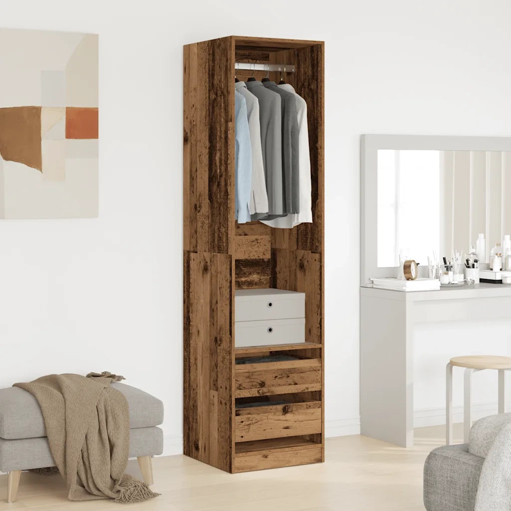Armadio Legno Antico 50x50x200 cm in Legno Multistrato CFW2616558