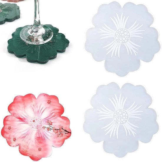 Otturatori in Silicone - Modelli per Resine Epoxy - Set da 4 - Translucido - Silicone