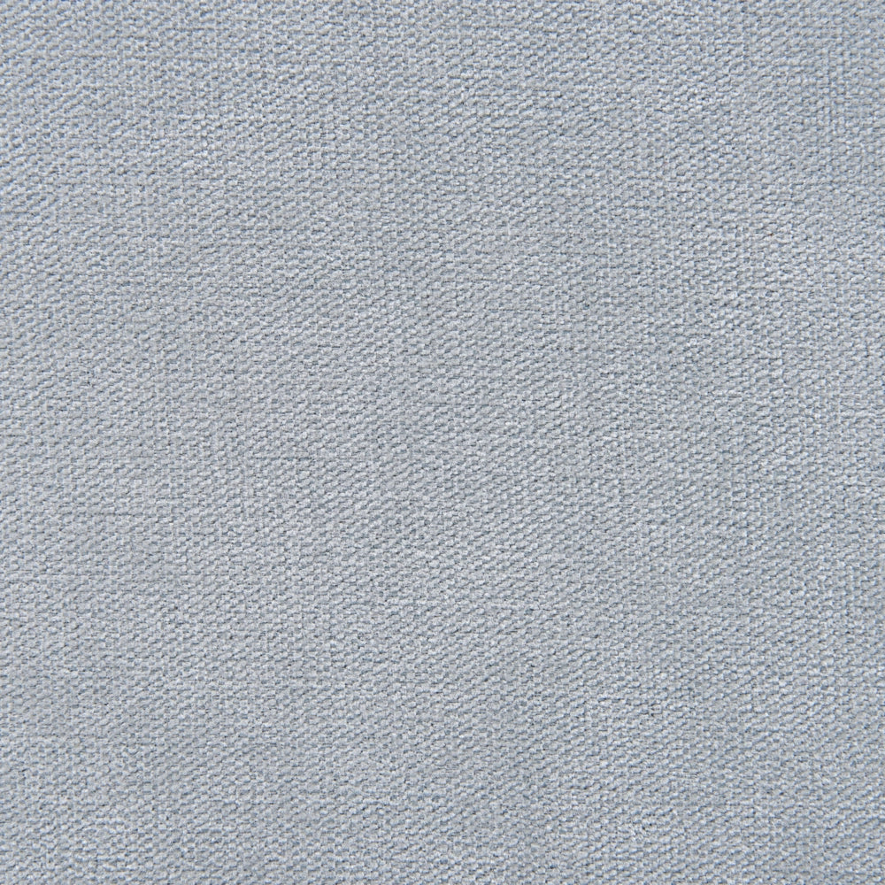 Letto matrimoniale in tessuto di ciniglia azzurro 160 x 200 stile retrò minimalista
